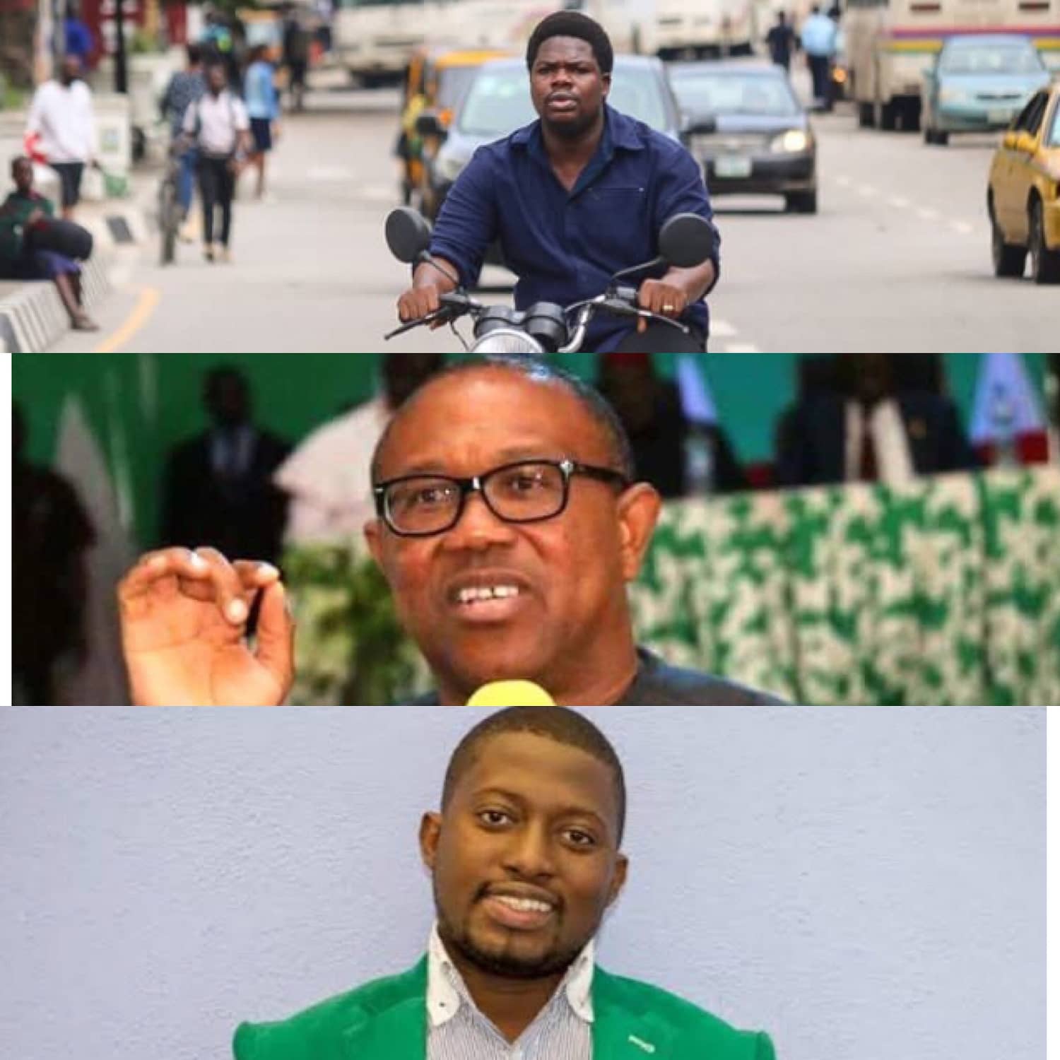 See what mr macaroni said about peter obi and the apc youth candidates 