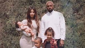 Kanye West And family 
